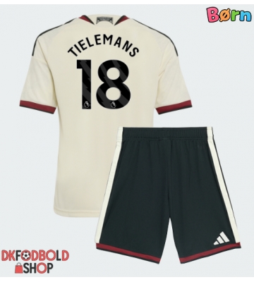 Manchester United Youri Tielemans #18 Tredje trøje Børn 2026-27 Kort ærmer (+ korte bukser)